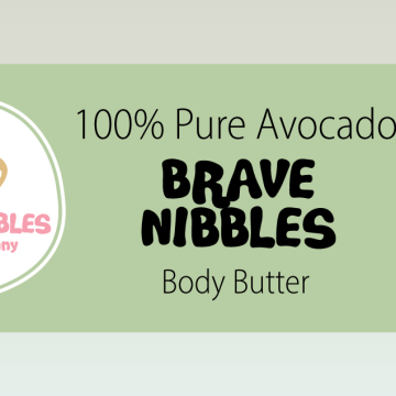Brave Nibbles 100% Pure Avocado Body Butter (250 ml)